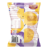 Back Image of Purple & Gold Big Cut Crisps Product Shot