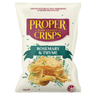 Front Image of Rosemary & Thyme Crisps Product Shot