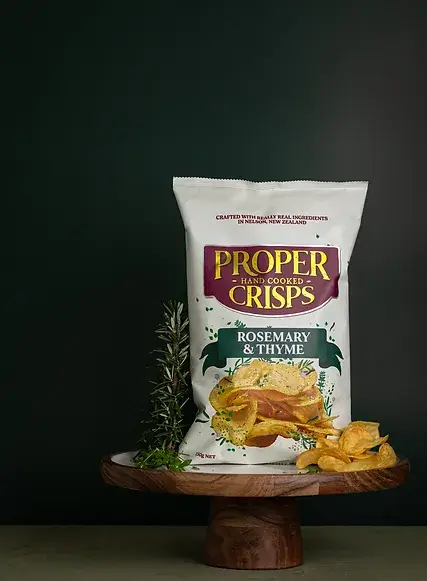 rosemary and thyme proper crisps lifestyle image