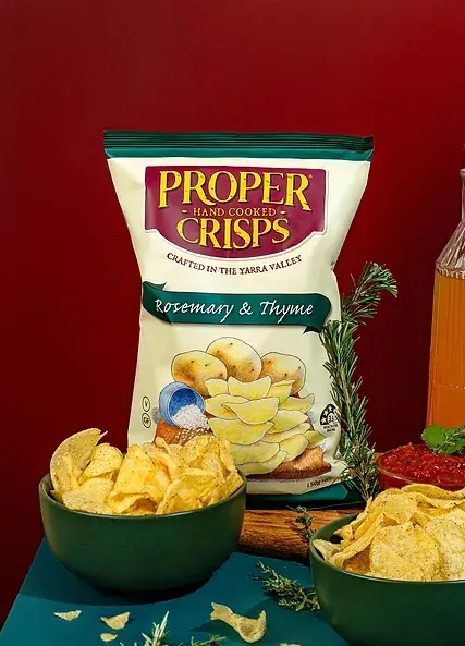 rosemary and thyme proper crisps lifestyle image