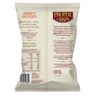 Back Image of Sweet Potato Crisps Product Shot